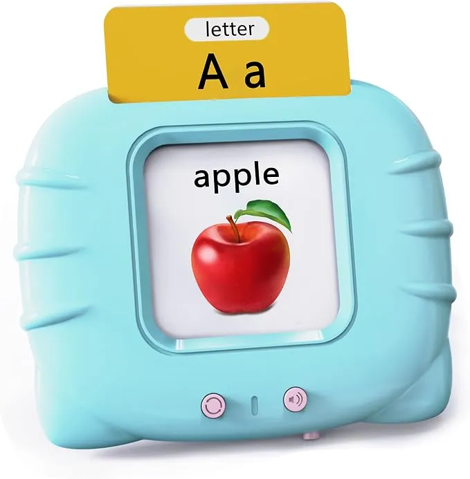 Lapare audible learning toy with flash cards and music
